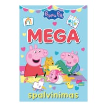 Knyga MEGA SPALVINIMAS PEPPA PIG