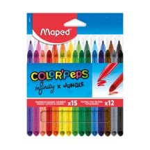 Flomasteriai MAPED COLORPEPS, 12+, BS26, 15 vnt