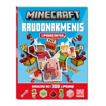 Spalv. kn. MINECRAFT. RAUDONAKM. LIPD.