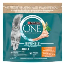 Kačių ėd. PURINA ONE ADULT, su višt., 1.4 kg