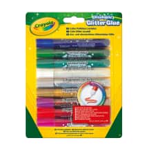 Klijai su blizg. CRAYOLA, nupl., 9 vnt