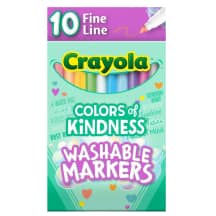Flomasteriai CRAYOLA, spalvoti, 10 vnt