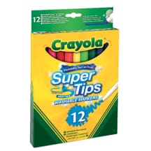 Flomasteriai CRAYOLA, nuplaunami, 12 vnt