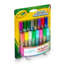 Klijai su blizg. CRAYOLA, nupl., 16 vnt