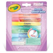 Klijai su blizg. CRAYOLA, nupl., 8 vnt