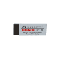 Trintukas FABER-CASTELL DUST-FREE, juod.