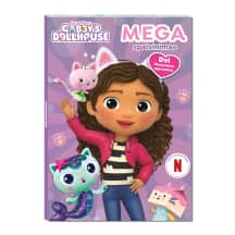Spalv. knyga GABBYS DOLLHOUSE. MEGA SPALV.