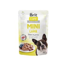 Šunų ėd. BRIT CARE MINI LAMB FILLETS, 85 g