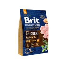 Šunų ėd. BRIT PREM. BY NAT. ADULT M, 3 kg