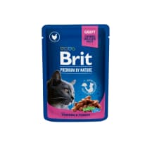 Kon. kačių ėd. BRIT PREMIUM, višt. kal., 100 g