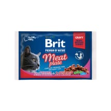 Kačių ėd. BRIT PREMIUM BY NATURE, mės., 400 g