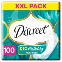 Higien. įklotai DISCREET WATER LILY, 100 vnt