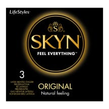Prezervatyvai LIFESTYLES SKYN, 3 vnt