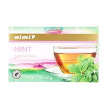 Žalioji arbata su pipirmėte RIMI, 40 g