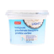 Grūdėta varškė su grietinėle 3% RIMI, 500 g