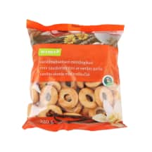Vanilės skonio mini traškučiai RIMI, 220 g