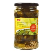 Marin. agurkai RIMI su medumi, / 180 g, 350 g