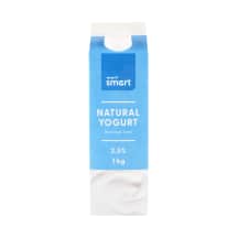 Natūralus jogurtas RIMI SMART be lakt., 1 kg