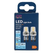 LED lemputė COZY HOME,2.1W G9 180lm, 2 vnt