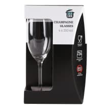 Šampano taurės GOOD COOK, 4 vnt., 210 ml