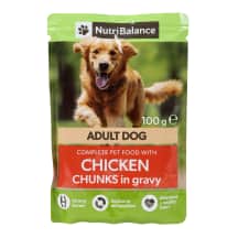 Šunų ėdalas su višt. gab. NUTRIBALANCE, 100 g