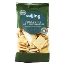 Krekeriai su roz. SALLING FOCACCINE, 200 g