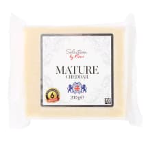 Čederio sūris S. BY RIMI MATURE, 48 %, 200 g