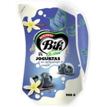 Jogurtas su mėl., van. BIFI ACTIVE, 2%, 900 g