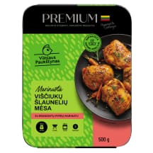 Šlaunų mėsa su brandintų pipirų marinatu, 500 g