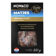 Šald. matjes silkių filė be odos NOWACO, 350 g