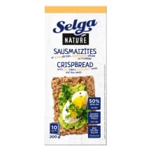 Duoniukai su aviž. dribsn. SELGA NATURE, 200 g