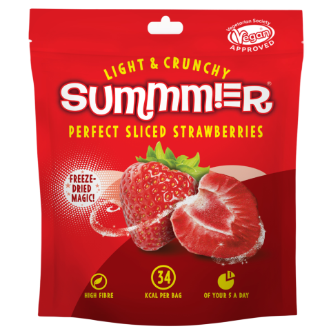 Liofilizētas zemenes Summer sagrieztas 11g