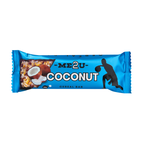 Javainių batonėlis ME2U COCONUT, 45 g