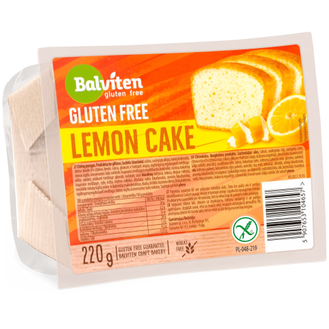 Sidrunikeeks Balviten gluteenivaba 220g