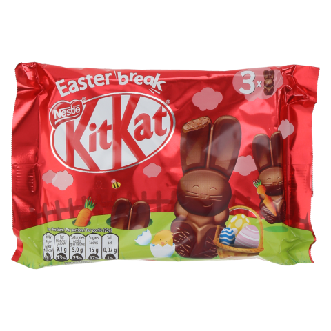 Šokoladiniai zuikiai NESTLE KIT KAT, 3 x 29 g
