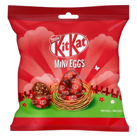 Šokoladiniai kiaušiniai NESTLE KIT KAT, 90 g