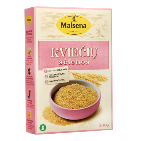 Kviečių sėlenos MALSENA, 200 g