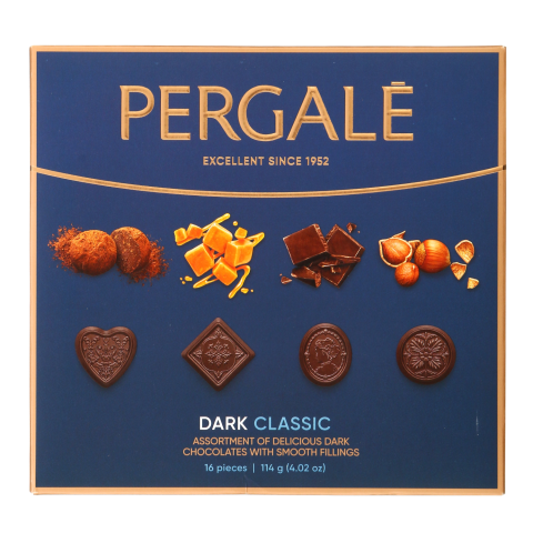 Saldainių rinkinys PERGALĖ CLASSIC, 114 g