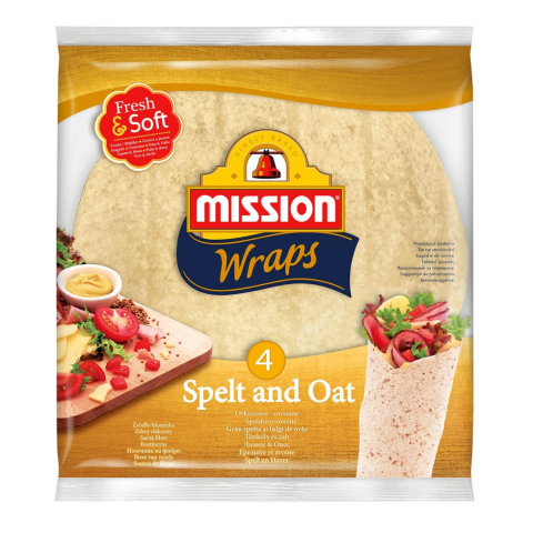 Tortilla Mission speltas ar auzu pārslām 245g