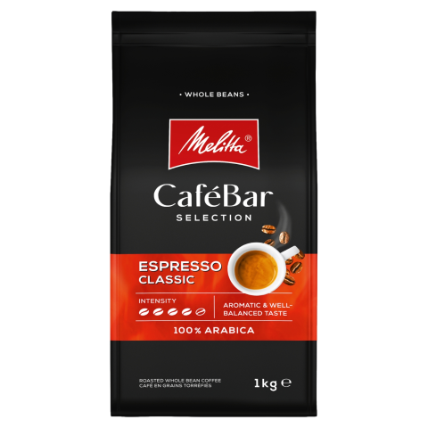 Kavos pupelės MELITTA ESPRESSO CLASSIC, 1 kg
