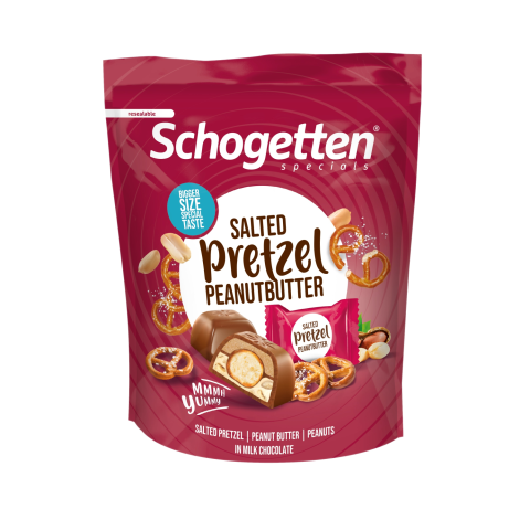 Šokolāde Schogetten Salted Pretzel 116g