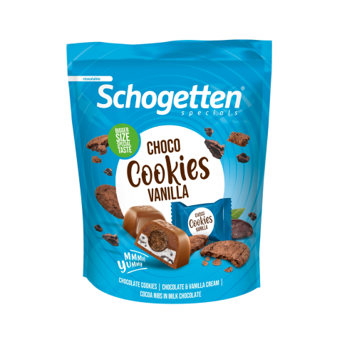 Šokolāde Schogetten Choco Cookies 116g