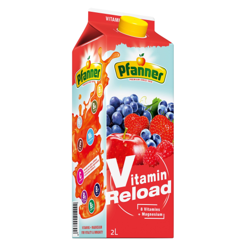 Įv. vais. gėr. PFANNER VITAMIN REALOAD, 2 l