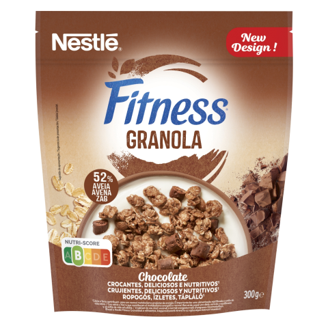 Granola su šokoladu NESTLE FITNESS, 300 g