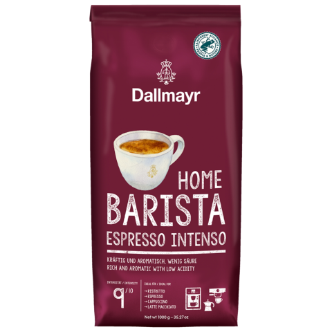 Kav. pup. DALLMAYR HOME BARISTA INTENSO, 1 kg