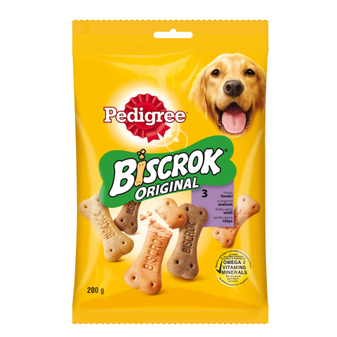 Šunų skanėstas PEDIGREE MULTI BISCROK, 200 g