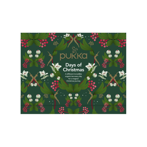 Tēju adventes kalendārs Pukka 43g