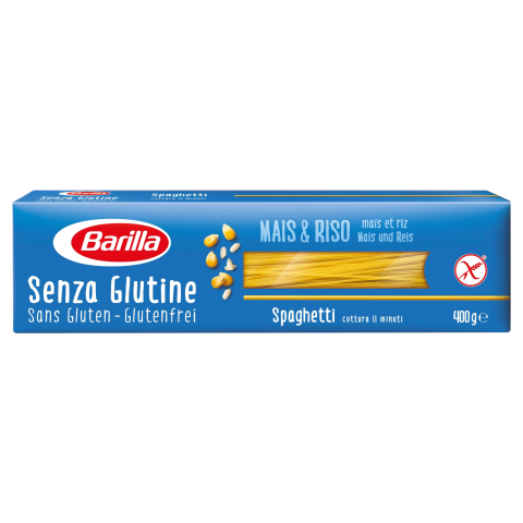 Makaronai be glitimo BARILLA SPAGHETTI, 400 g