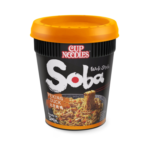 Makaronai puod. NISSIN SOBA su antiena, 87g