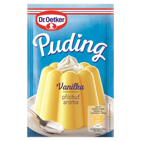 Vanilės skonio pudingas DR.OETKER, 38 g